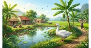 Bài văn Tả con ngỗng chọn lọc hay nhất Tập làm văn lớp 4
