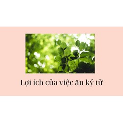 Lợi ích của việc ăn hạt kỷ tử