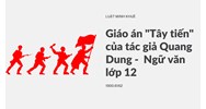 Giáo án "Tây tiến" của tác giả Quang Dung -  Ngữ văn lớp 12