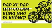 Đạp xe đạp liệu có làm bụng nhỏ đi không?