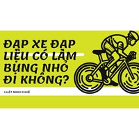 Đạp xe đạp liệu có làm bụng nhỏ đi không?
