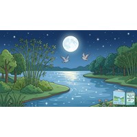 Tả dòng sông vào một đêm trăng sáng hay nhất Tập làm văn lớp 5