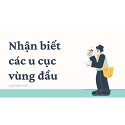 Nhận biết các u cục vùng đầu