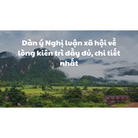 Dàn ý Nghị luận xã hội về lòng kiên trì đầy đủ, chi tiết nhất