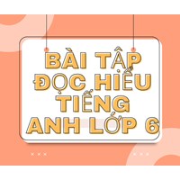 Bài tập đọc hiểu Tiếng Anh lớp 6