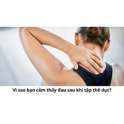 Vì sao bạn cảm thấy đau sau khi tập thể dục?