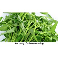 Tác dụng của ăn rau muống