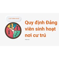 Quy định Đảng viên sinh hoạt nơi cư trú
