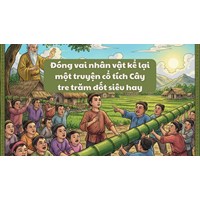 Đóng vai nhân vật kể lại một truyện cổ tích Cây tre trăm đốt siêu hay