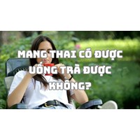 Mang thai có được uống trà được không?