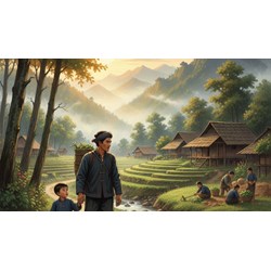 Cảm nhận về vẻ đẹp của người đồng mình qua bài thơ Nói với con