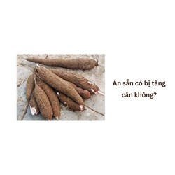Ăn sắn có bị tăng cân không?