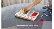 Top 20 Đề thi Toán lớp 1 có đáp án