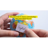 Tiếng Anh 8 Unit 11: Science and technology - Tiếng Anh 8 Global Success