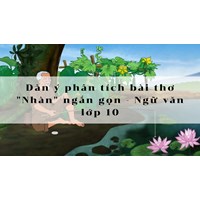 Dàn ý phân tích bài thơ "Nhàn" ngắn gọn - Ngữ văn lớp 10