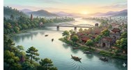 Tóm tắt Ai đã đặt tên cho dòng sông - Hoàng Phủ Ngọc Tường ngắn gọn