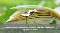 Soạn bài Phong cách ngôn ngữ chính luận ngắn gọn - Ngữ văn lớp 11