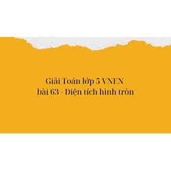 Toán lớp 5 trang 169 : Luyện tập