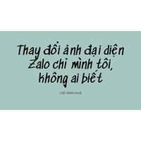 Thay đổi ảnh đại diện Zalo chỉ mình tôi, không ai biết