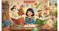 Dàn ý Tưởng tượng và tả lại một nhân vật trong truyện em đã đọc