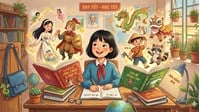 Dàn ý Tưởng tượng và tả lại một nhân vật trong truyện em đã đọc