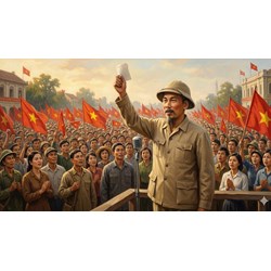 Phân tích vai trò của Chủ tịch Hồ Chí Minh trong cách mạng tháng 8