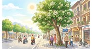 Văn mẫu tả cây hoa sữa chọn lọc hay nhất
