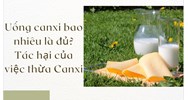 Uống canxi bao nhiêu là đủ? Tác hại của việc thừa Canxi