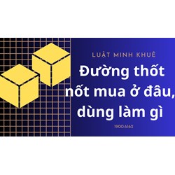 Đường thốt nốt mua ở đâu, dùng làm gì