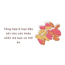 Tổng hợp 9 loại đậu tốt cho sức khỏe nhất mà bạn có thể ăn