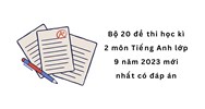 Bộ 20 đề thi học kì 2 môn Tiếng Anh lớp 9 có đáp án