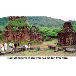 Hoạt động kinh tế chủ yếu của cư dân Phù Nam