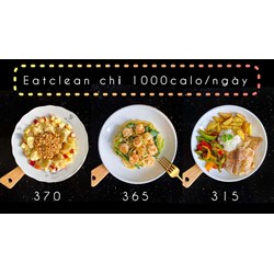 Tham khảo về thực đơn ăn kiêng 1000 calo