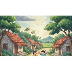 Bài văn Tả cơn mưa đầu mùa siêu hay, điểm cao