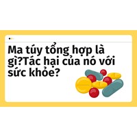Ma túy tổng hợp là gì?Tác hại của nó với sức khỏe?