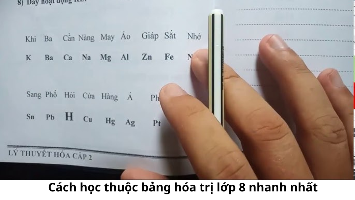 Thực Hành Bằng Các Bài Tập Hóa Trị