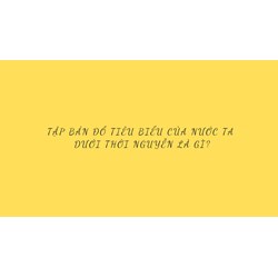 Tập bản đồ tiêu biểu của nước ta dưới thời Nguyễn là gì?