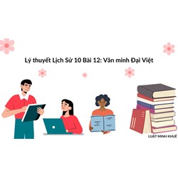 Lý thuyết Lịch sử lớp 10 Bài 12: Văn minh Đại Việt