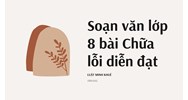 Soạn văn lớp 8 bài Chữa lỗi diễn đạt