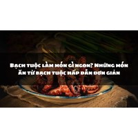 Bạch tuộc làm món gì ngon? Những món ăn từ bạch tuộc hấp dẫn đơn giản
