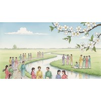 Phân tích bài thơ Cảnh ngày xuân - Tác giả tác phẩm | Ngữ văn lớp 9