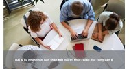 Bài 6 Tự nhận thức bản thân Kết nối tri thức: Giáo dục công dân 6