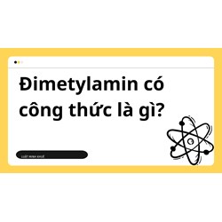 Đimetylamin có công thức là gì ?