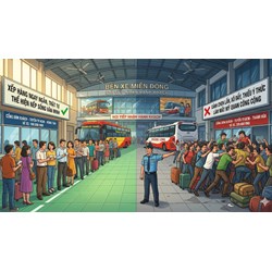 Nghị luận xã hội về văn hóa xếp hàng của người Việt Nam hay nhất