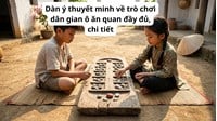 Dàn ý thuyết minh về trò chơi dân gian ô ăn quan đầy đủ, chi tiết