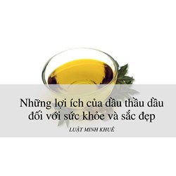 Những lợi ích của dầu thầu dầu đối với sức khỏe và sắc đẹp