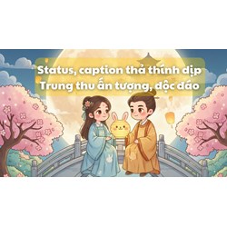 Status, caption thả thính dịp Trung thu ấn tượng, độc đáo