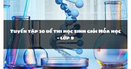 Tuyển tập 30 đề thi học sinh giỏi Hóa học lớp 9 chọn lọc