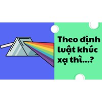 Theo định luật khúc xạ thì...?