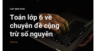 Toán lớp 6 về chuyên đề cộng trừ số nguyên